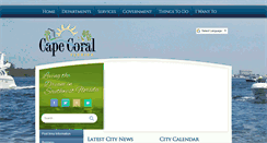 Desktop Screenshot of capecoral.net