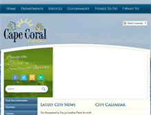 Tablet Screenshot of capecoral.net